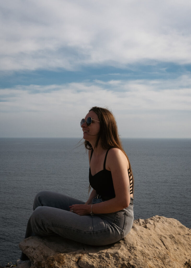 Shooting portrait face à la mer à La Ciotat