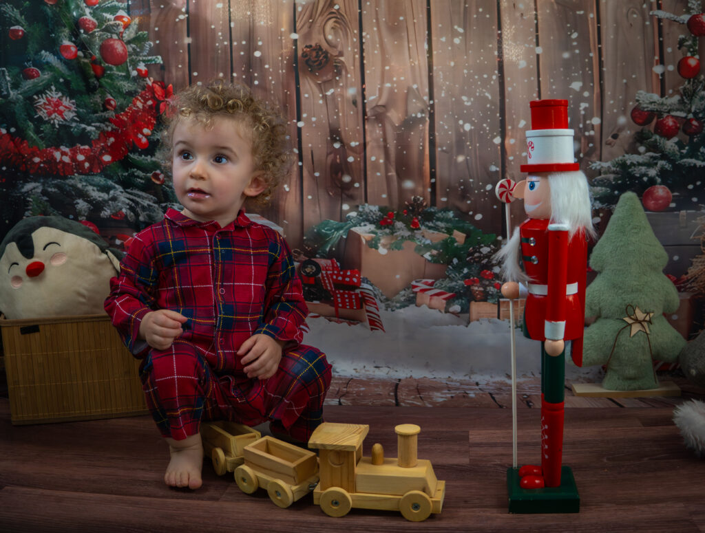 Shooting Bébé Noël à Marseille